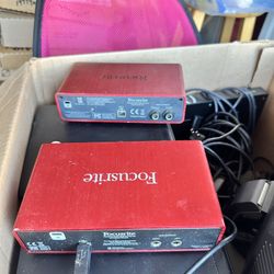 Music Recording Set Up - Minilab, Interface, Mic And Stand, Speakers 