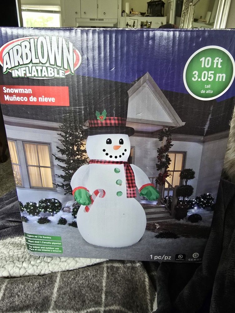 Inflatable Snowman