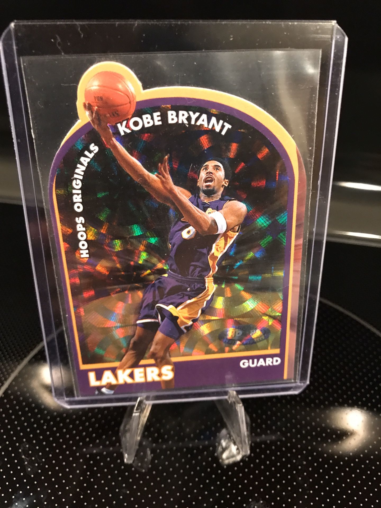 Fleer Kobe Bryant Basketball Card - Hologram Refractor Insert - Lakers Jersey 8 Black Mamba NBA Collectibles - MINT - $22 OBO