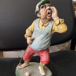Golfer Statue