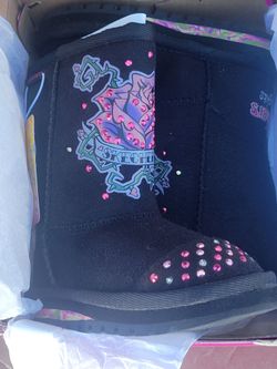 Skechers Little Girls Twinkle Toe Boots