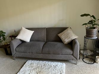 Modern Gray Sofa. Excellent Condition