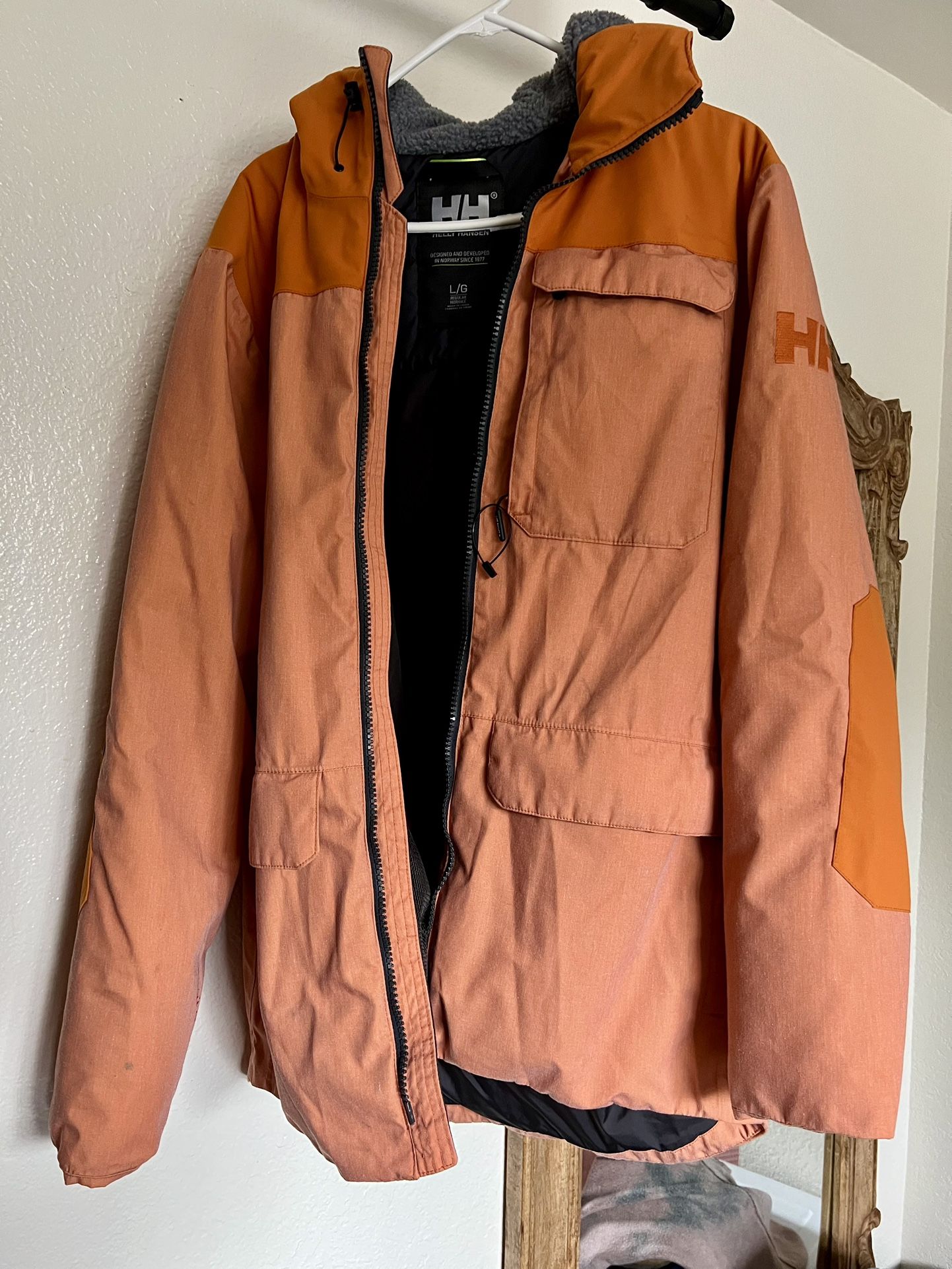 Men’s Snowboarding Jacket - Helly Hansen - Orange