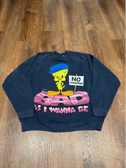 Looney Tunes Tweety Bird crewneck sweatshirt size XL