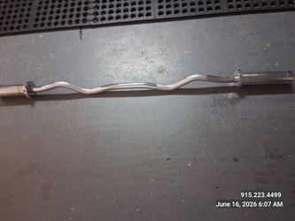 Curl lifting bar.