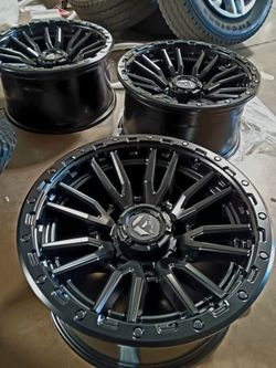 On Sale  FUEL 20" Wheels & 35x12.50-20 Tires For Truck suv 5 6 8 Lug (We Finamce,)