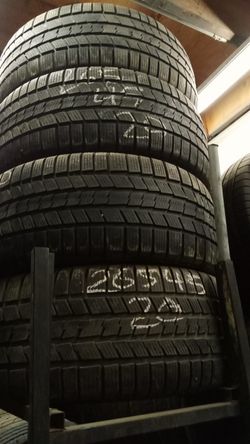 Seto of tiers size 265/45/20
