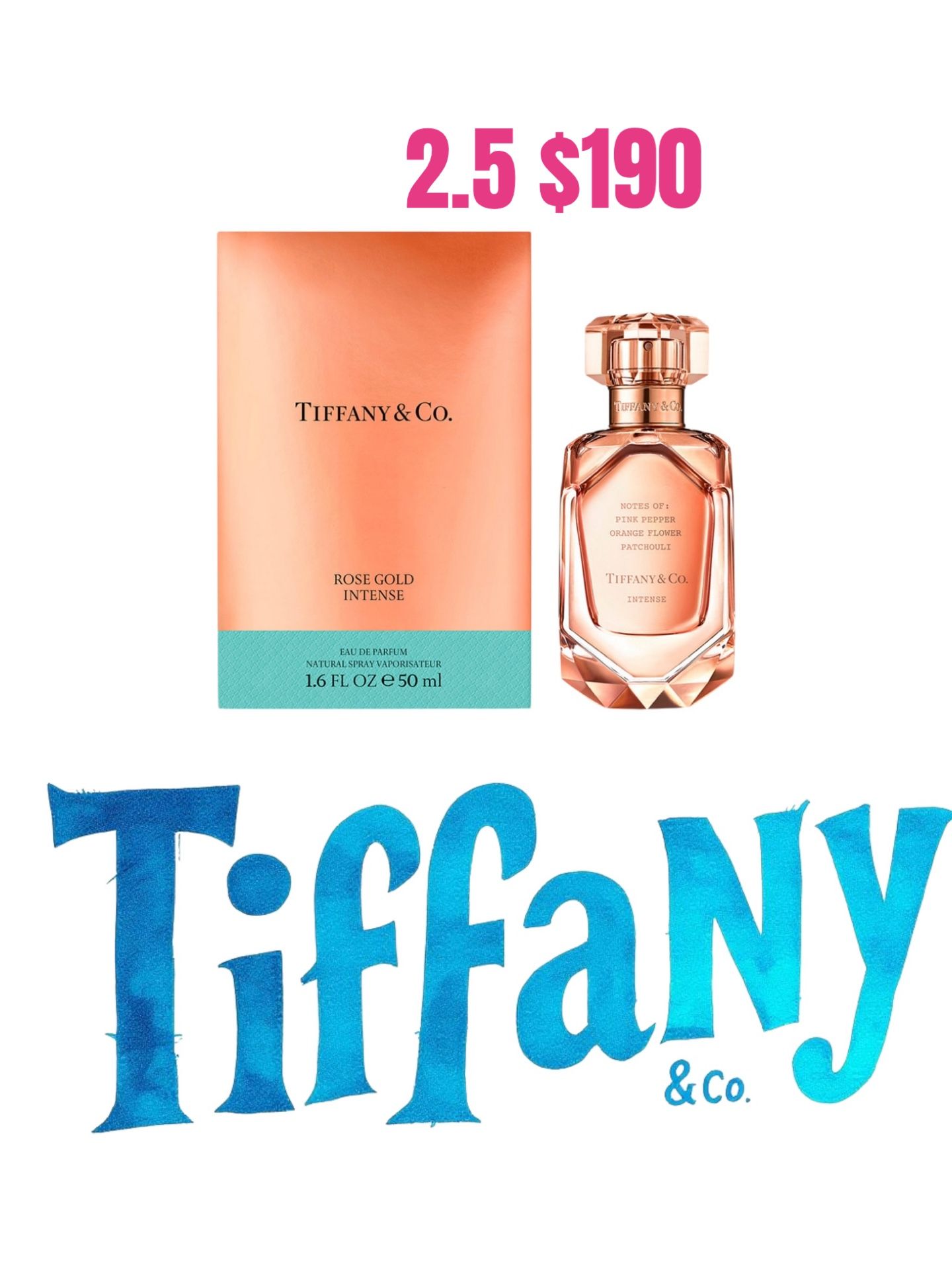 Rose Gold Intense Eau de Parfum Fragrance Collection💖💖💖100% Original 💖💖