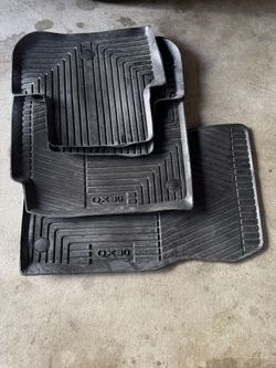 OEM Infiniti QX30 Rubber Floor Mats - Full Set