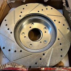 Honda Acura TL CL TSX Accord Brake Rotors And Pads Front