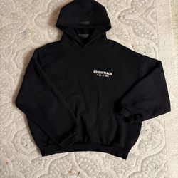 Fear of God Essentials black hoodie #essentials