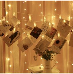 Photo Clip String Lights