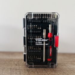 Hyper Tough 44pc Precision Screwdriver Bit Set – Electronics & Phone Repair – New