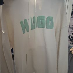 HUGO BOSS CREAM HOODIE