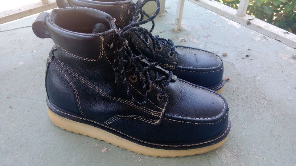Steel Toe Work Boots 10-EW Wolverine 6"
