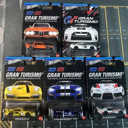 Hot Wheels Gran Turismo Complete Set 1-5 2024 