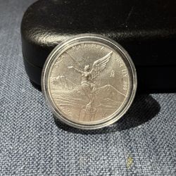2024 Mo Onza Mexico Libertad 1 oz .999 Plata Pura Coin