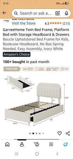 Platform bed, cama de platforma