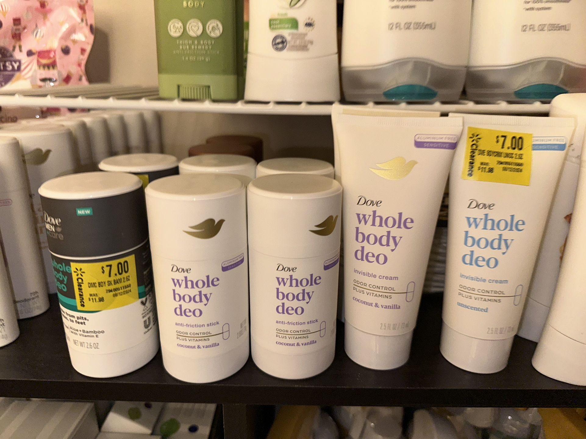 Dove Whole Body Deo