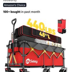Huge Foldable Wagon 48 Inch 