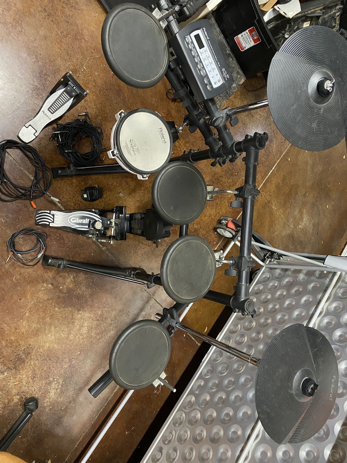 Roland TD-3 Full Electronic Drum Set w/ Cables