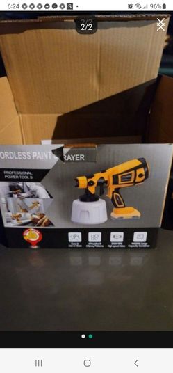New 20 volt paint sprayer powerful gun . Battery Not Included