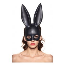 Black Rabbit Bunny Face Mask (12)