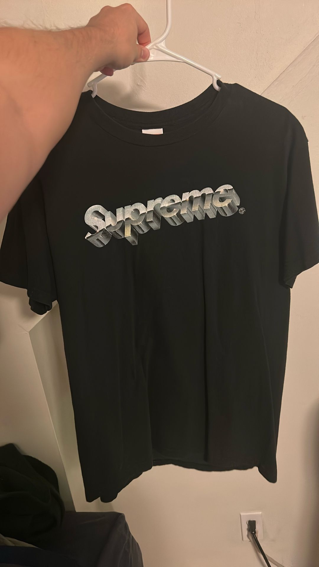 Supreme chrome tee m