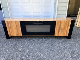 AMERLIFE Electric Fireplace TV Stand
