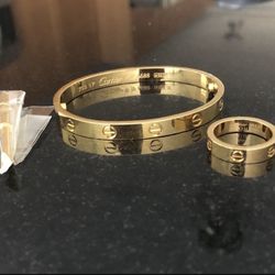 Bracelet Love high quality and ring