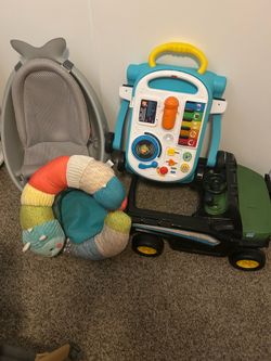 Baby walkers and toys