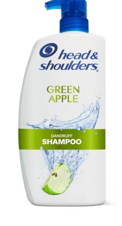 Head and shoulders shampoo (green apple) $12 dollars