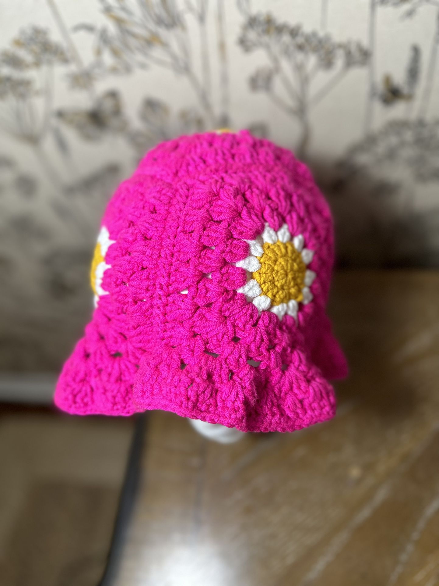 Shein Colorful Knitted Crochet Fisherman Hat
