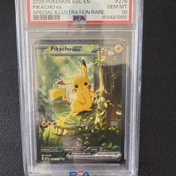 2026 POKEMON ASCENDED HEROES  PIKACHU EX SIR