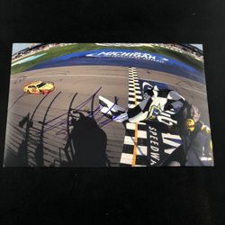 Joey Lugano Signed Photo
