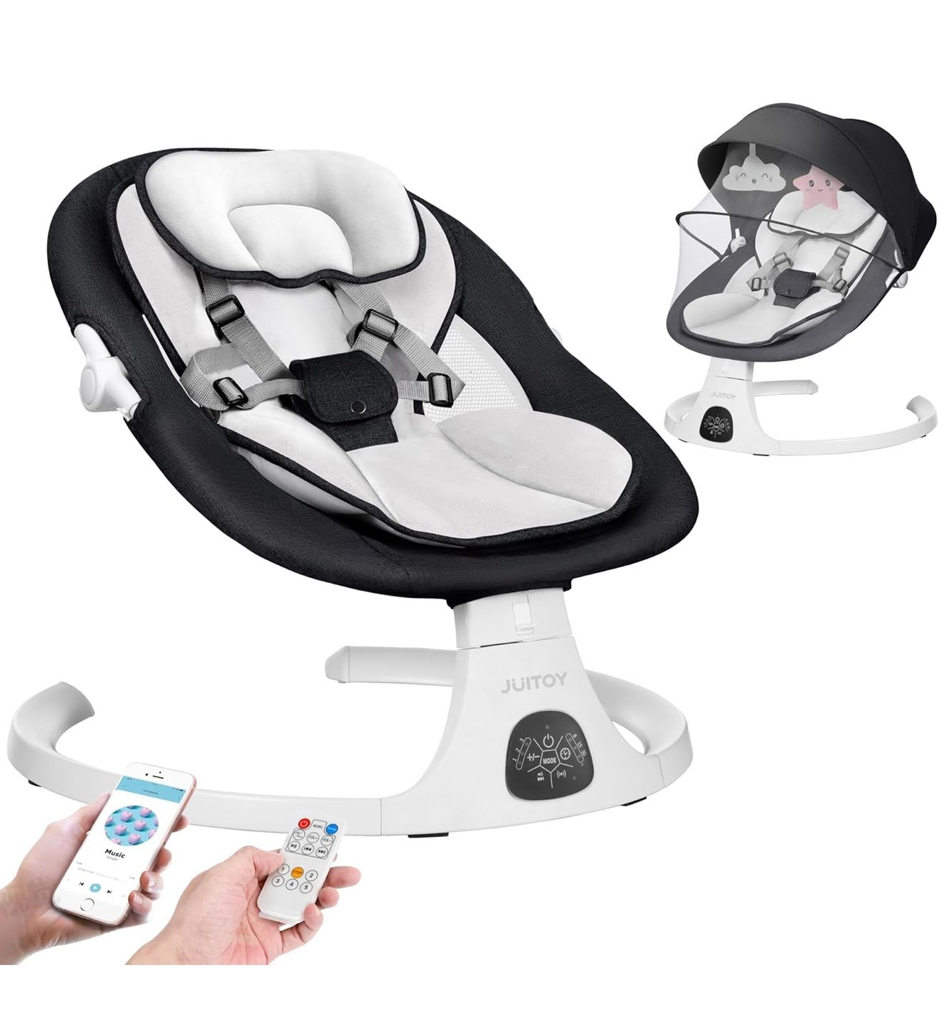 Electric Baby Swings for Infants to Toddler