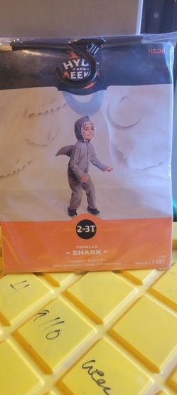  Shark Toddler Costume 