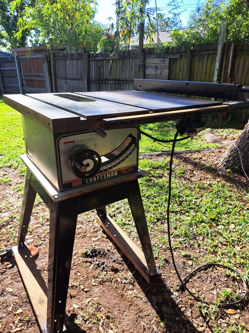 Belt Drive Table Saw