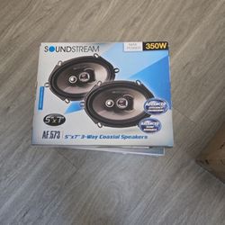 5*7 Speakers Soundstream Brand New 