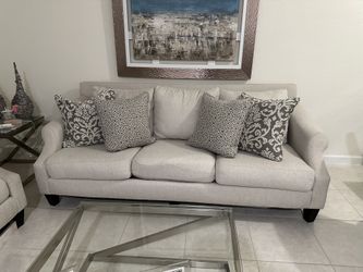 Sofa and chair