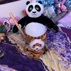 Kung Fu Panda plushies