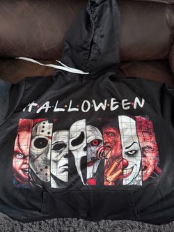 Halloween Characters Graphic Hoodie