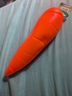 Jumbo Carrot Sqeeezy Squishy