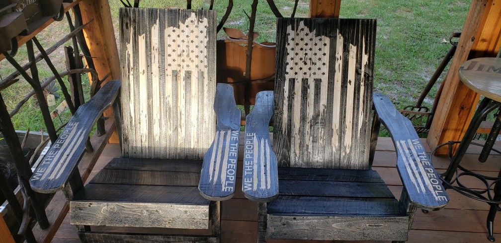 American Pride Adirondack Chairs