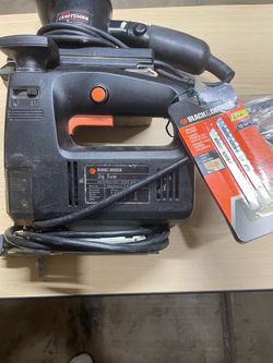 Black & Decker Jig Saw with Blades