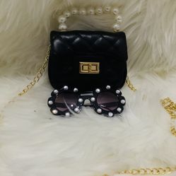 Crossbody Bag And Sunglass For Girl 