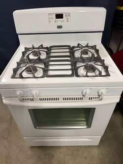 White Kenmore Gas Stove