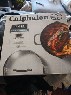BRAND NEW CALPHALON DUTCH OVEN