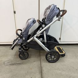Uppababy Vista 2 With Rumble Seat And Piggy Back