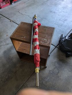 Flag and pole